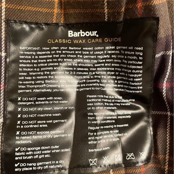 Barbour Ashby Waxed Cotton Field Jacket - Picture 12 of 13